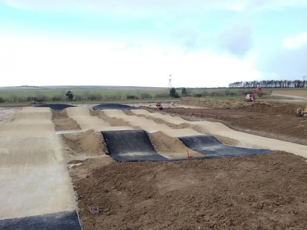 Création d'une piste de BMX à Betheniville