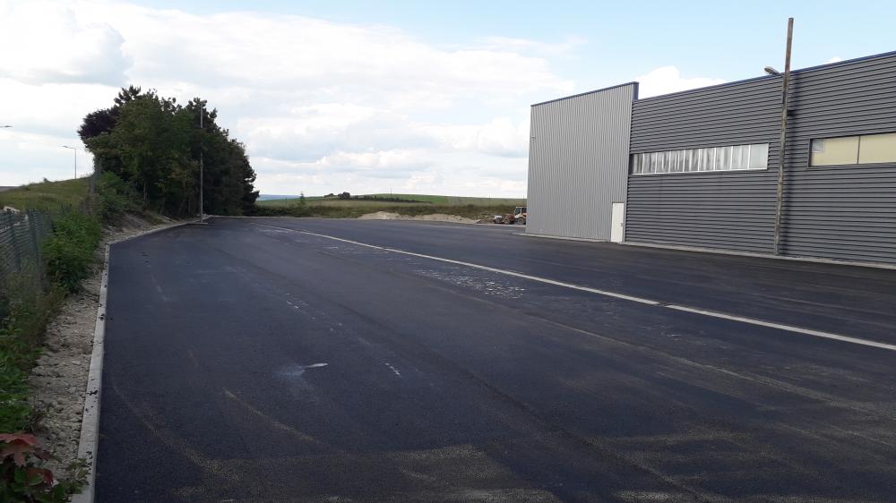 Création d'un parking VL chez les transports SIMON