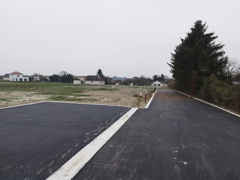 Création d'un lotissement communale à Couroy 